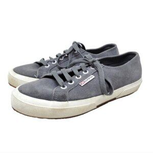 SuperGA | Women's Low-Top Leather Suede Sneakers Gray